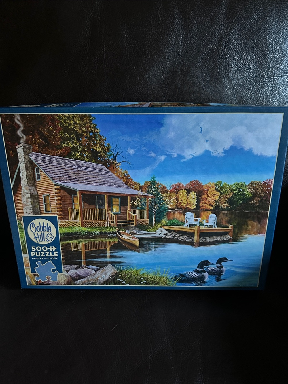 Cobble Hill Lake Cabin Jigsaw Puzzle — 500+ Pieces